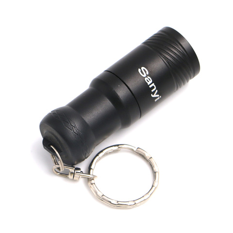 Lampe de poche XML T6 3800lm, Super Mini torche porte-clés, lampe de poche tactique pour utilisation en Camp d'escalade, cyclisme 16340/CR123A ► Photo 1/6