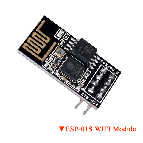 Module WIFI de série ESP01S ESP8266, programmateur sans fil, capteur WIFI, émetteur-récepteur pour carte d'imprimante 3D SKR PRO CH340G USB, ESP-01S ► Photo 1/6