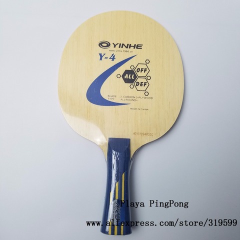 Yinhe Y-4 (Y4, Y4) attaque + boucle tout rond + lame de Tennis de Table pour raquette de ping-pong ► Photo 1/2