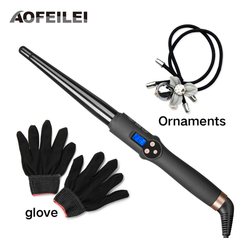 AOFEILEI-fer à friser professionnel en céramique, outil pour friser les cheveux, pour friser les cheveux, tendance, nouveauté ► Photo 1/6