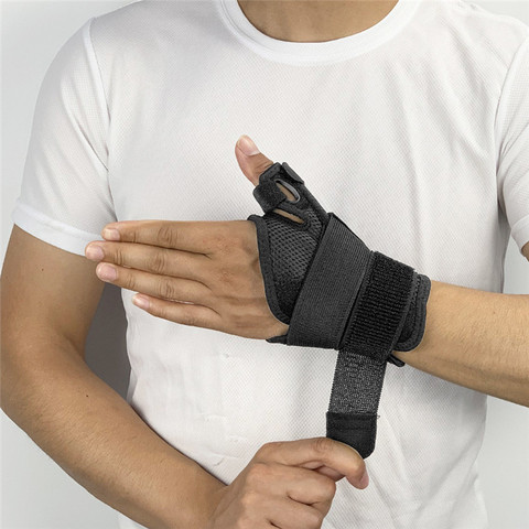 Attelle de récupération attelle ambidextre pour la tendinite arthrite souche de Fracture s'adapte aux deux mains poignet stabilisateur de pouce Immobil ► Photo 1/6