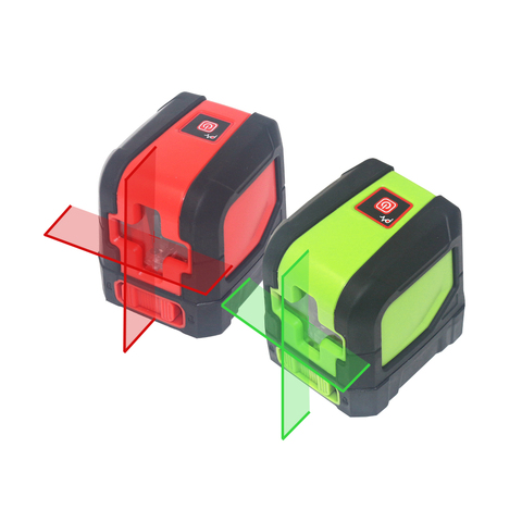 Ketotek Mini Laser niveau 2 lignes Vertical Horizontal rouge vert faisceau auto-nivelant support Laser instrument de mesure ► Photo 1/1
