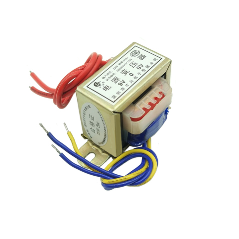 EI41-transformateur 5W 220V 380V vers 6V/9V/12V/15V/18V/24V AC, DB-5VA double/simple tension ► Photo 1/2