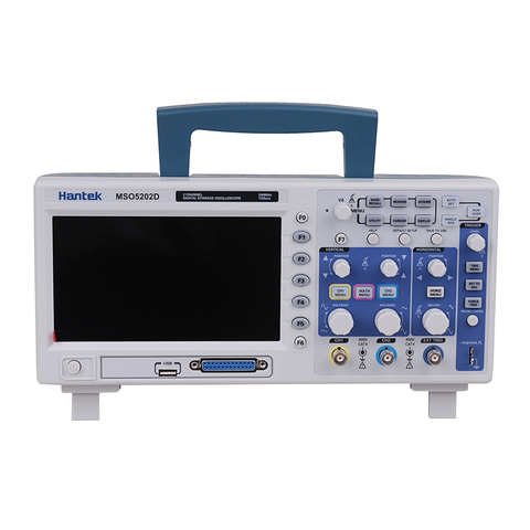 Hantek MSO5202D 200MHz 2 en 1 Oscilloscope numérique 2 canaux 1GSa/s + analyseur 16 canaux logiques 800*480 DE livraison ► Photo 1/1