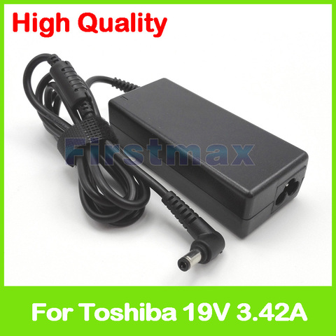 Chargeur secteur 19V, 3,42 a pour ordinateur portable Toshiba Satellite Pro A200 A210 A300 A300D A30T-C-111 C650 C650D C660 C70-C C840 C850 ► Photo 1/2