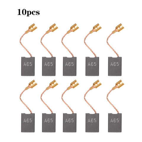 Perceuse électrique, brosse en carbone, pièce de rechange avec ressort de 25mm et noyau en cuivre pour moteurs d'outils électriques génériques, outil rotatif 10 pièces ► Photo 1/5