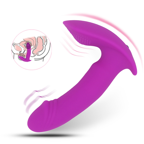 Godemiché vibrateur en Silicone pour femme, stimulateur de Clitoris, jouet sexuel pour adulte, point G ► Photo 1/6