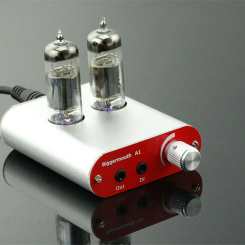 Amplificateur de casque à tube 6J5 classe A, décodage audio HIFI, bricolage, avec alimentation ► Photo 1/1