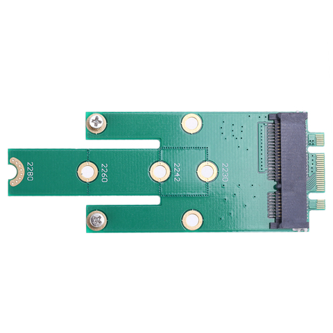 NGFF M.2 B + Touche M pour mSATA Mini PCI-E SATA 3.0 SSD Convertisseur Mâle Carte Pour 2242/2260 /2280 m2 ngff SSD ► Photo 1/6