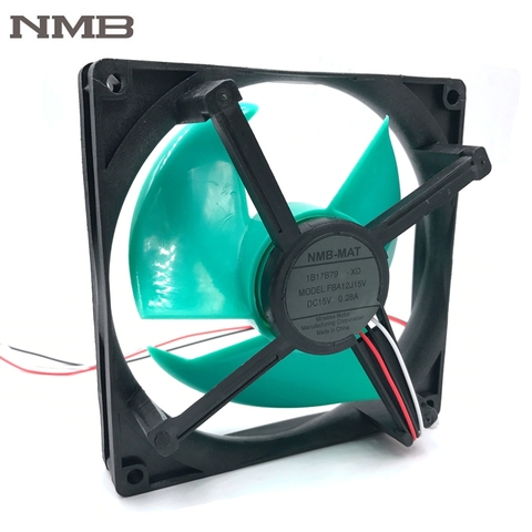 Pour NMB FBA12J15V original 15 V 0.28A réfrigérateur ventilateur de refroidissement ► Photo 1/5