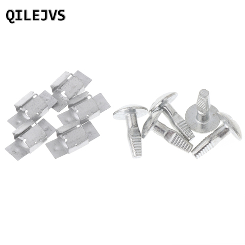 QILEJVS 5 Paires Moteur Montage Clips Boulon De Fixation Sous Couverture Pour Peugeot 206 207 406 407 806 807 ► Photo 1/6