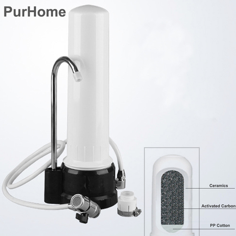 Ménage Céramique Purificateur D'eau Ultrafiltration Filtre À Eau Maison Meubles De Cuisine Indirects Boire Directement Filtres Alcalines ► Photo 1/1