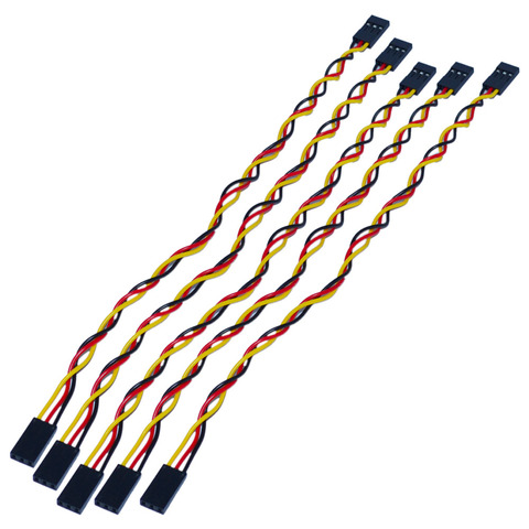 Livraison gratuite! Lot de 10 câbles Dupont F-F à 3 broches, 2.54 long20 cm, pour planche à pain Arduino, DIY ► Photo 1/4