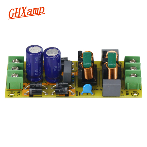 Filtre EMI hybride à deux étages de décodeur d'amplificateur 8A, filtre haute fréquence d'iem d'alimentation, Purification de puissance de composant de cc de filtre ► Photo 1/6