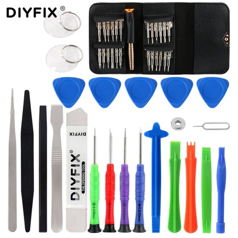 DIYFIX – tournevis Torx 48 en 1, jeu d'outils de réparation de téléphone portable, outils à main pour iPhone MacBook Xiaomi tablette PC petit Kit de jouets ► Photo 1/6