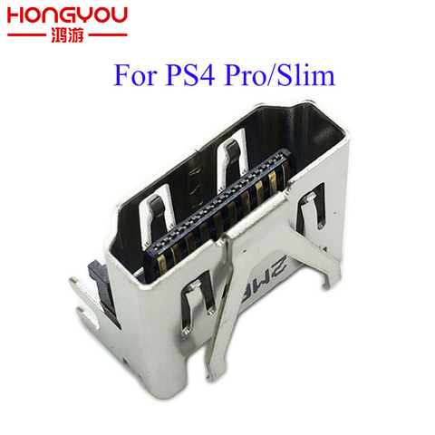 12 pièces pour PS4 mince HDMI-compatible Port prise Interface pour Sony Play Station 4 Pro HDMI-compatible connecteur ► Photo 1/6