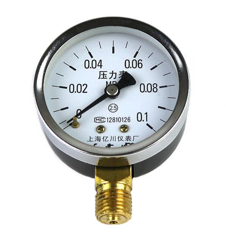 Y60 manomètre 0.06 ~ 60 Mpa manomètre ordinaire manomètre à eau baromètre basse pression ► Photo 1/4