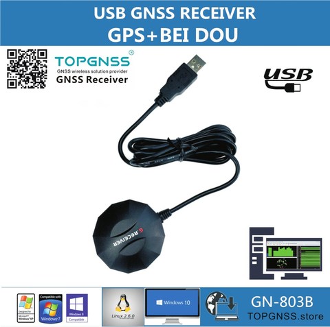 TOPGNSS GN-803B récepteur GPS BDS, module récepteur gsouris usb GNSS antenne application industrielle ► Photo 1/1