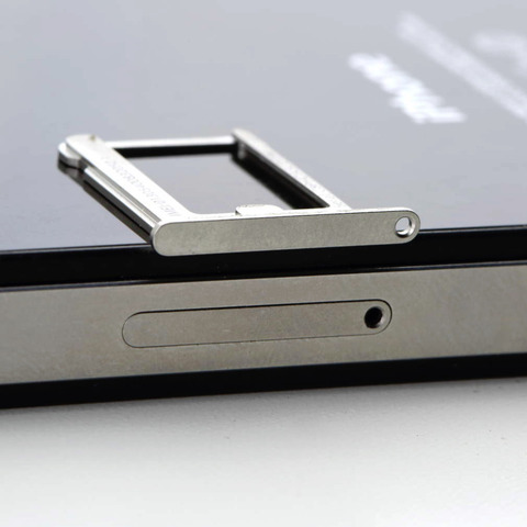 1 pièces Micro SIM carte plateau support fente de remplacement pour Apple pour iphone 4 4G 4S 4th en gros ► Photo 1/5