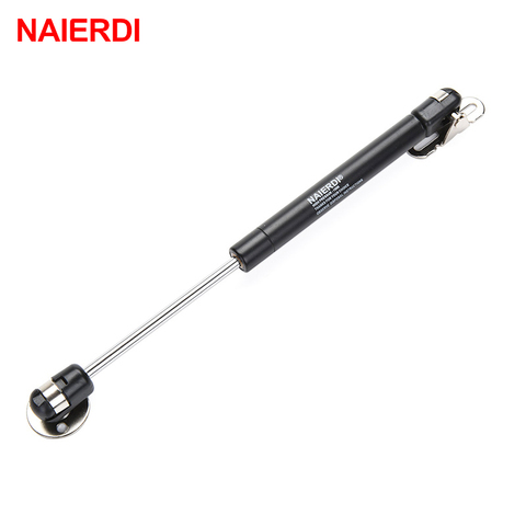 NAIERDI – Support de porte hydraulique à ressort 6kg/10kg/15kg, Support de poignée en cuivre, pour armoire, armoire, cuisine ► Photo 1/6