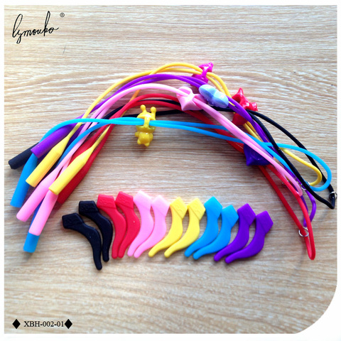 Lymouko-bracelet élastique Silicone pour enfants | Joli, protection enfants sport, lunettes cordon de Spectacle, cordon de soutien d'oreille antidérapant, crochet 1 ensemble ► Photo 1/6