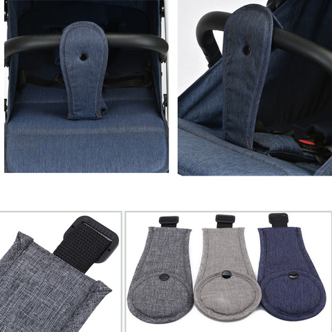 Accessoires de poussette pour bébé, sécurité voiture sangle chaise Buggy harnais poussette ceinture avant antidérapant accessoires de poussette ► Photo 1/6