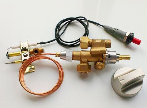 Vanne de sécurité avec arrêt automatique du gaz, vanne de Thermocouple, pilote Fire, allumage piézo ► Photo 1/1