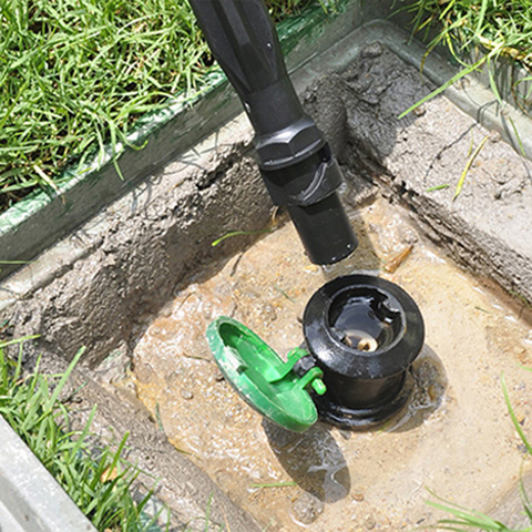 Valve d'admission rapide à filetage masculin | 3/4 ', aménagement paysager de la pelouse, Irrigation de la pelouse, lavage de voiture, Valve d'admission d'eau automatique 1 ensemble ► Photo 1/6