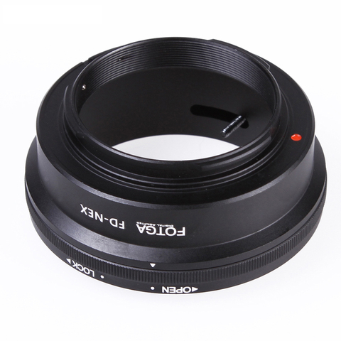 La Monture D'objectif Bague D'adaptation pour Canon FD Lentille à utiliser pour Sony NEX E NEX-3 NEX-5 NEX-VG10 Caméra ► Photo 1/6