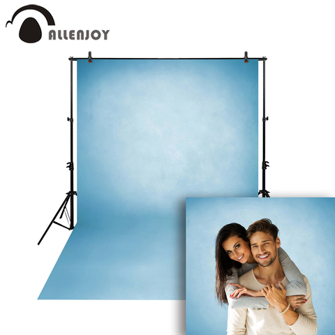 Allenjoy photo fond bleu clair couleur pure ancien maître intérieur papier texture professionnel photographie décors photophone ► Photo 1/6