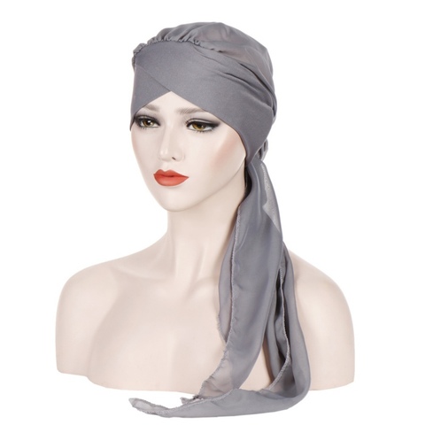 Femme Fleur Turban Bonnet Musulman Perte De Cheveux Tête Écharpe Cancer Chimio Tête Wrap Hat