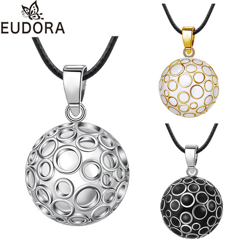 Eudora-boule d'harmonie mexicaine ronde, pendentif en forme d'ange, collier de boules musicales, son, pour femmes enceintes ► Photo 1/6