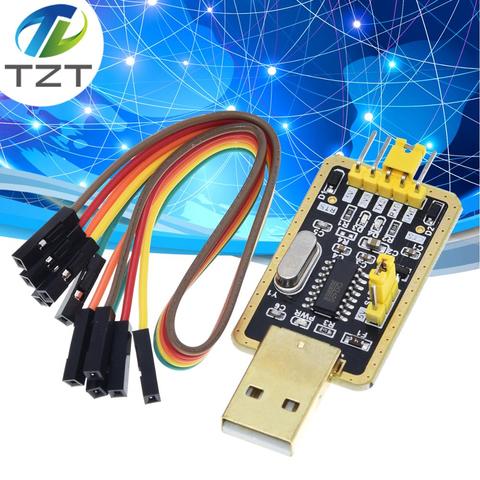 TZT – Module CH340 au lieu de PL2303 CH340G RS232 au Module TTL, mise à niveau USB vers Port série en neuf plaques de brosse pour arduino Kit de bricolage ► Photo 1/6