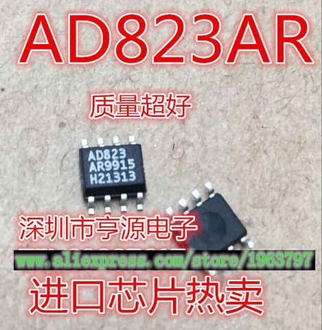 5 pcs/lot AD823 AD823AR AD823ARZ SOP-8 En Stock ► Photo 1/1