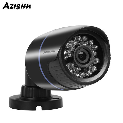 AZISHN AHD-caméra de sécurité 720P 1080P HD 24 pièces | IR Vision nocturne, caméra de vidéosurveillance étanche à balle pour l'extérieur, pour la vidéosurveillance ► Photo 1/6