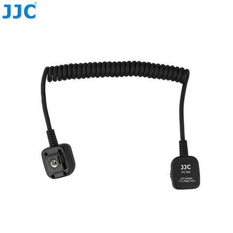 JJC 1.3 m TTL hors cordon Flash de l'appareil photo câble à distance de synchronisation de chaussure chaude pour les appareils photo sans miroir SAMSUNG NX/NX11/NX20/NX1100/NX1000 ► Photo 1/6