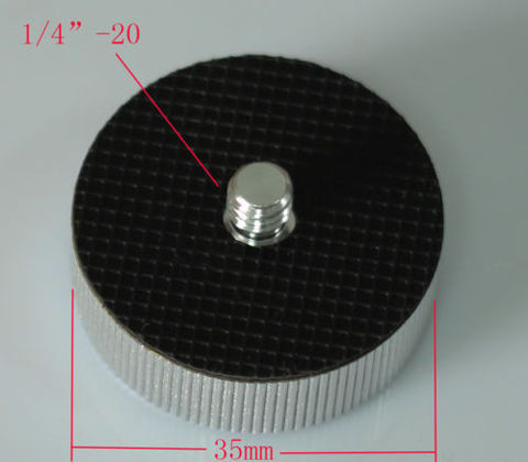 Nouveau métal adaptateur vis de conversion 3/8 femelle à 1/4 mâle fr trépied tête caméra ► Photo 1/4