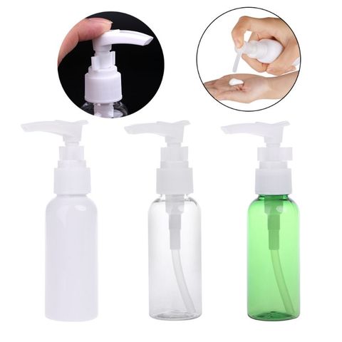 Flacon pompe à pompe en plastique pour vaporisateur, Lotion, shampoing, flacon pour parfum, conteneur pour cosmétique, 30ML-100ML ► Photo 1/6