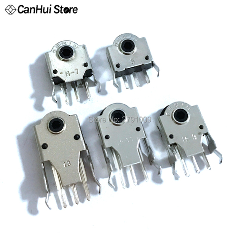 Encodeur de roue de souris 10 pièces, 5MM 7MM 9MM 11MM 13 MM, connecteur de commutateur de souris, réparation rouleau de H-5MM H-7 H-9 H-11 H-13 mm ► Photo 1/6