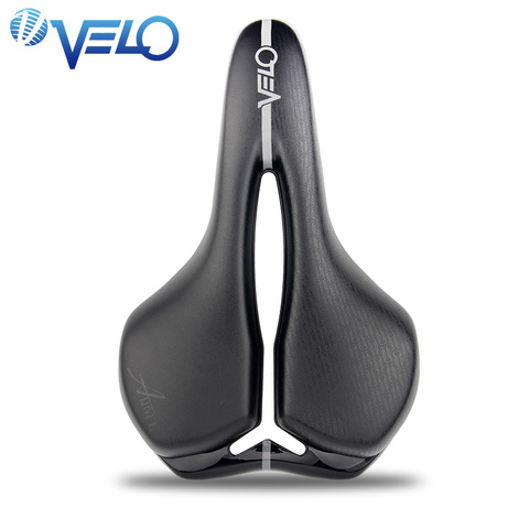 Selle de vélo de route de montagne Velo etanche microfibre cuir selle de vélo coussin mousse confort doux cyclisme selle de vélo siège ► Photo 1/6