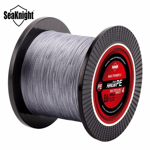 Seaknight – fil de pêche tressé PE, ligne Multifilament, carpe, 8-80lb, 500M ► Photo 1/6