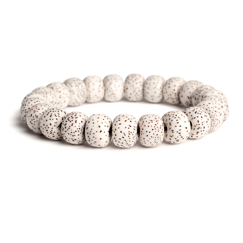Xingyue – Bracelet de perles en graine de Bodhi naturelle pour hommes et femmes, bijoux de poignet faits à la main, prière bouddhiste, Yoga, méditation, cadeau Zen porte-bonheur ► Photo 1/6