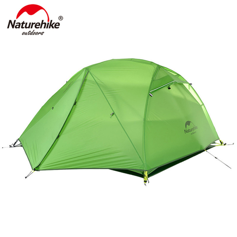 Tente de Camping naturelle étoile rivière mise à niveau tente ultralégère 2 personnes 4 saisons avec NH17T012-T de tapis gratuit ► Photo 1/6