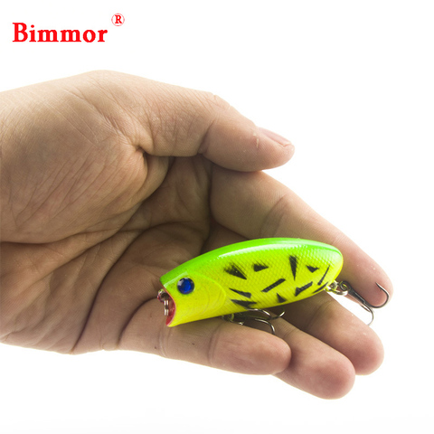 Pièces rigide yeux 3D avec hameçon, appât artificiel, Swimbait, 5.5cm, 11g, 8 #, 1 pièce ► Photo 1/6