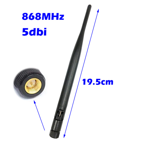 Lorawan – antenne omnidirectionnelle 868MHz, connecteur mâle SMA pour récepteur sans fil pour Lorawan omnidirectionnelle/RF ► Photo 1/5