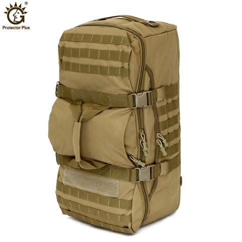 Sac à dos tactique militaire en Nylon 60L 900D, grande capacité, pour Sport de plein air, randonnée, Camping, chasse, voyage ► Photo 1/6