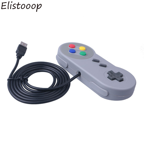 Manette de jeu USB pour ordinateur Windows/MAC, contrôleur de jeu pour SNES ► Photo 1/4