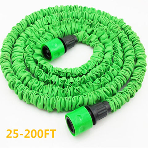 Tuyau flexible extensible tuyau d'arrosage | Magic tuyau de jardin pour arrosage, tuyau d'eau 25FT-200FT [sans pulvérisateur ► Photo 1/5