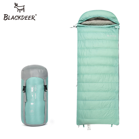 Blackdeer – sac de couchage ultraléger en duvet de canard blanc, 18 degrés, épissure, Portable, Type enveloppe, pour l'extérieur, Camping ► Photo 1/6