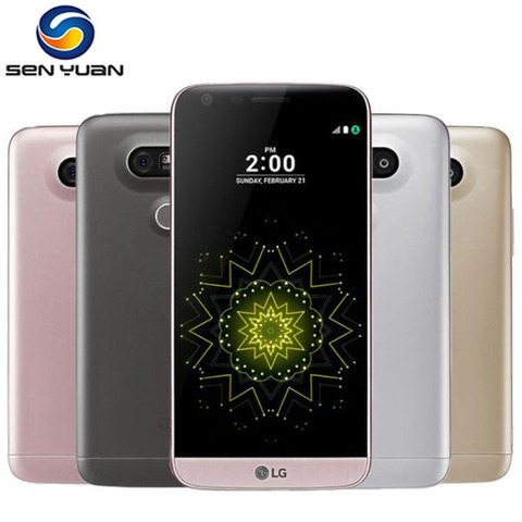 LG – smartphone G5 H820 H850, téléphone portable débloqué, Quad core, 4 go de RAM, 32 go de ROM, écran 5.3 pouces, débloqué, caméra 16mp, 4G, WIFI, GPS ► Photo 1/6